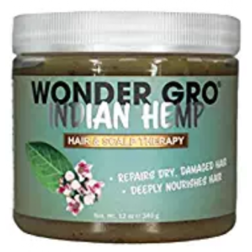 Wonder Gro Indian Hemp Hair & Scalp Therapy 12oz